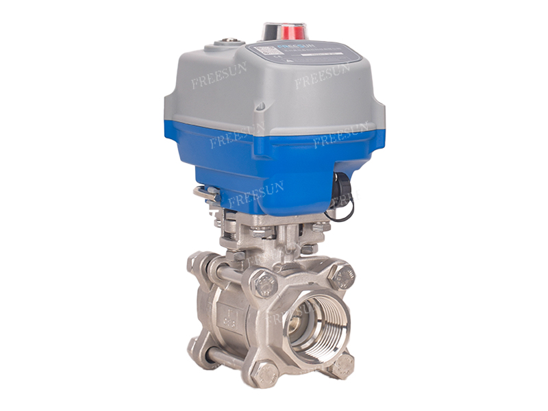 微型电动丝扣球阀