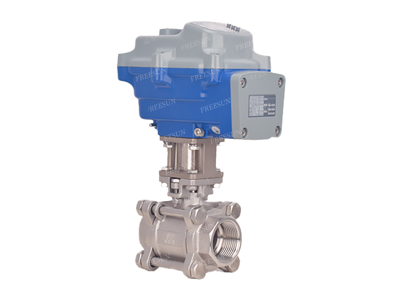 防爆电动丝扣球阀