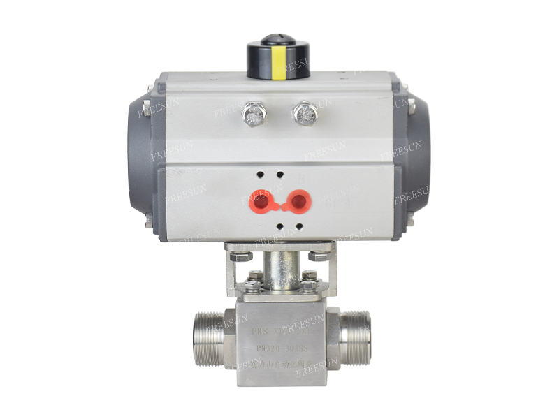 气动高压外丝球阀