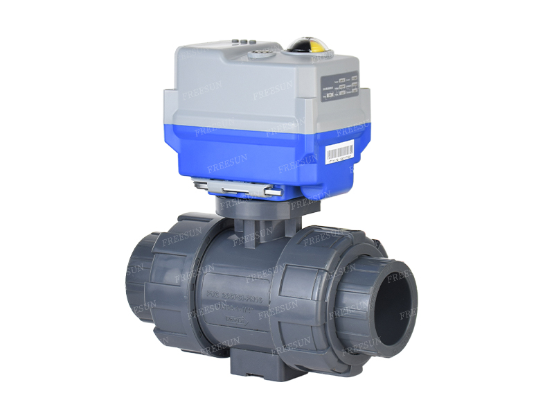 UPVC电动球阀