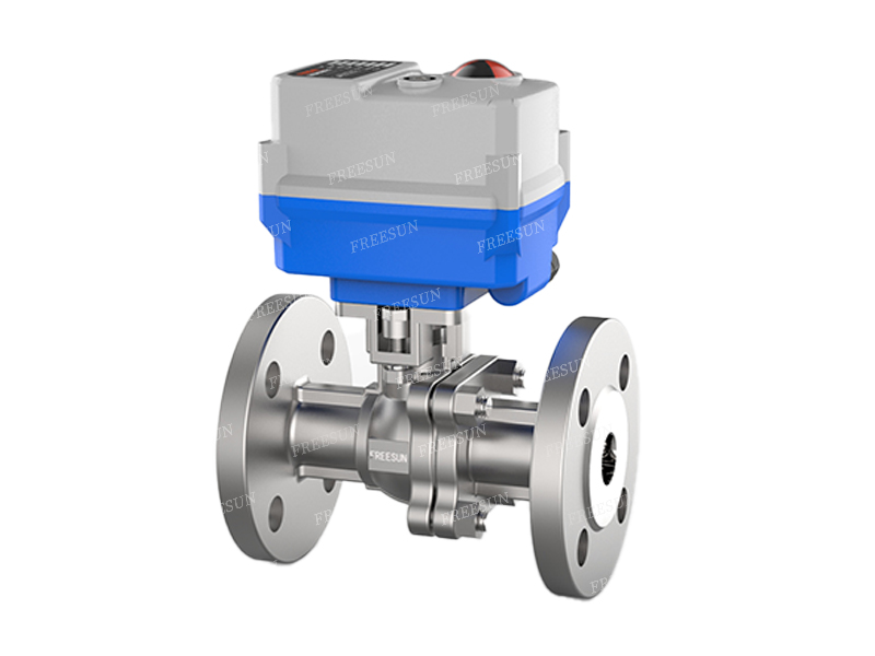 电动法兰球阀