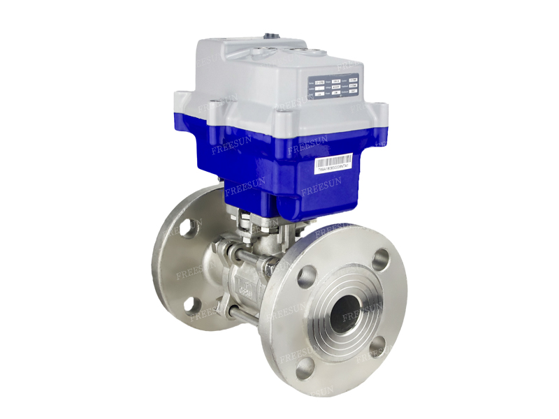 防爆电动法兰球阀