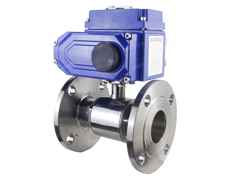 电动卫生级法兰球阀
